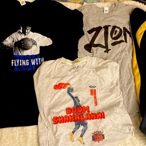 3 Zion Williamson shirts plus Bonus!